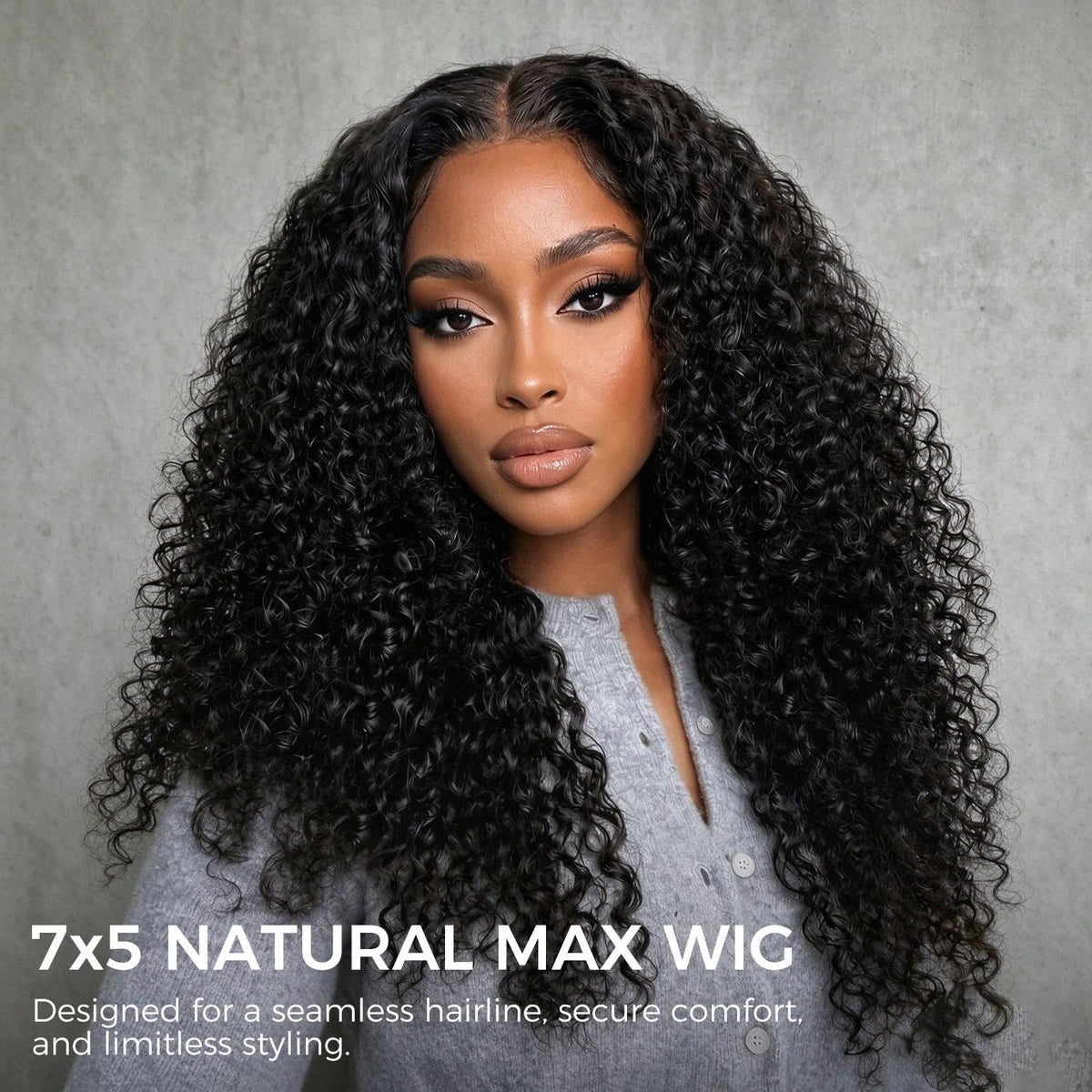 Zlike 2-In-1 Kinky Straight To Curly Wet & Wavy 13x4 Lace Wigs Pre-Cut Lace Pull Go Glueless Human Hair