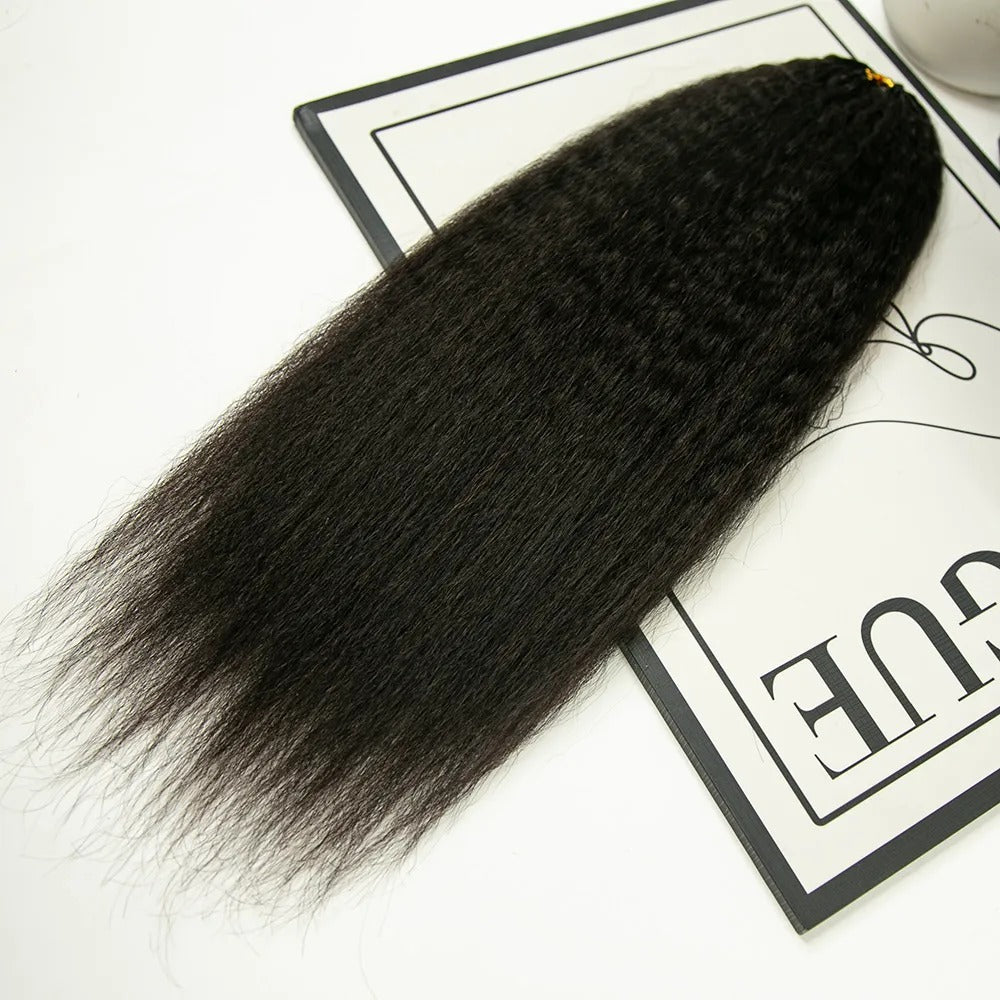 Zlike Kinky Straight Crochet Human Hair for Natural Boho Braids Miracle knots