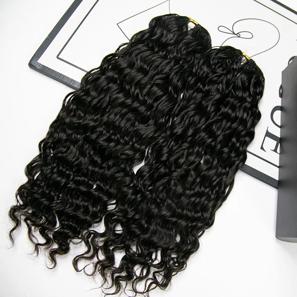 Zlike Loose Wave Crochet Human Hair for Natural Boho Braids Miracle knots
