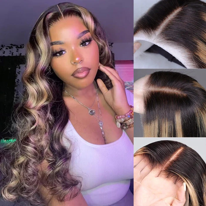 2Wigs = $189 | 5x5 Highlight Body Wave Wig + 5x5 Glueless Water Wave Wig