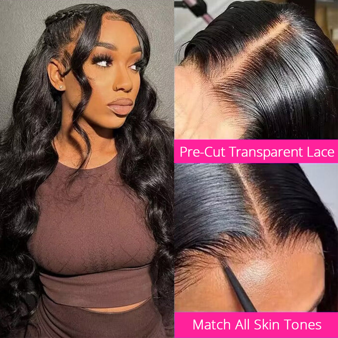 2Wigs = $189 | 5x5 Glueless Body Wave Wig + 5x5 Glueless Straight Wig