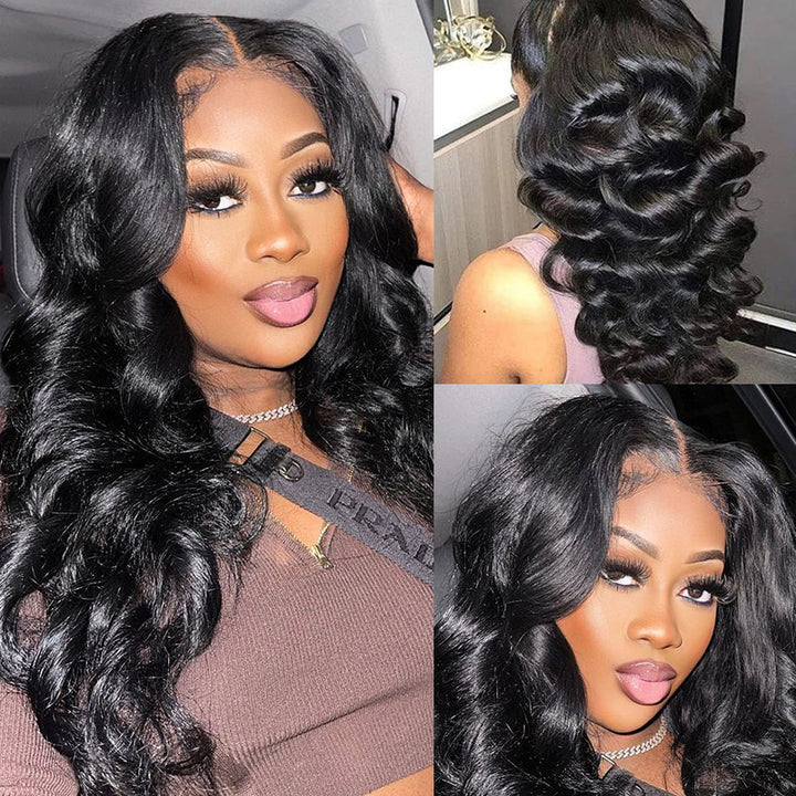 4x4 Loose Wave Hair HD Lace Closure Wigs Natural Color Human Hair Wigs For Women-Zlike