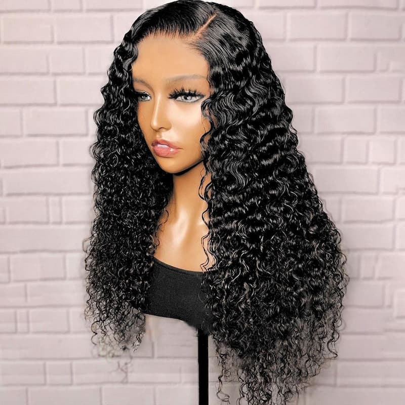 Upgraded Swiss HD Lace Wig Water Wave 180% Density Remy Human Hair Wigs