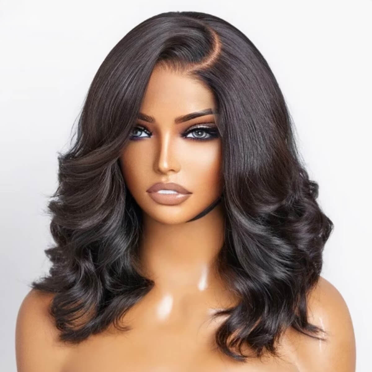 Body Wave 4×4/13×4 Lace Front Human Hair Wigs For Women Short Bob Wig - Zlike