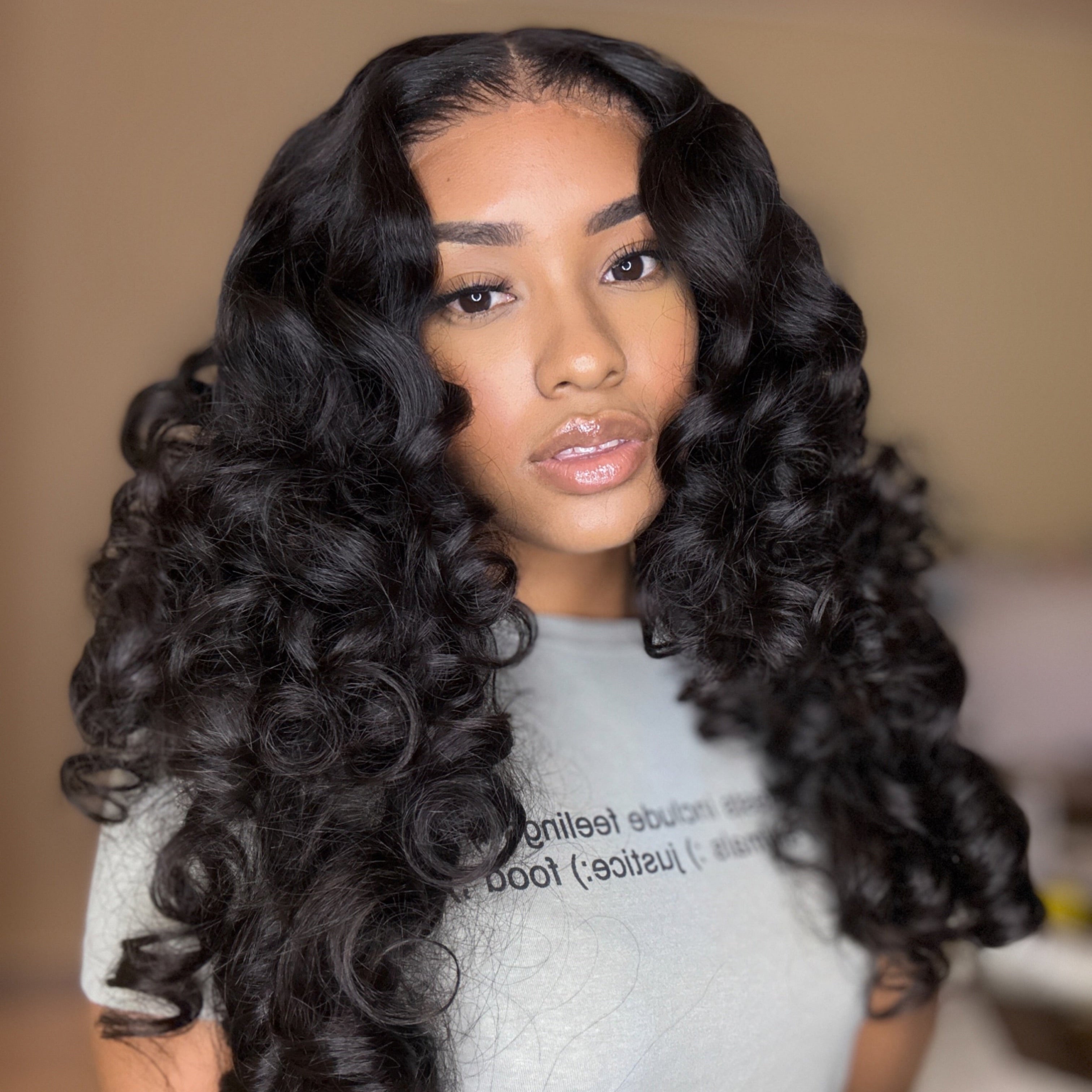 Zlike Latisha Bomb Funmi Curly Wigs 100% Human Hair Transparent Lace Front Wigs For Women