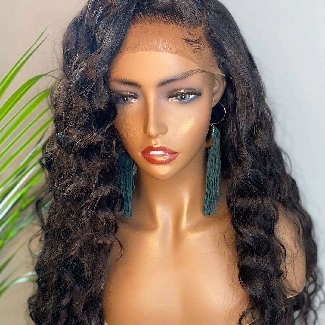 Loose Wave 5x5 HD Lace Closure Wig Pre Plucked Baby Hair Glueless 100% Humam Hair Wigs-Zlike