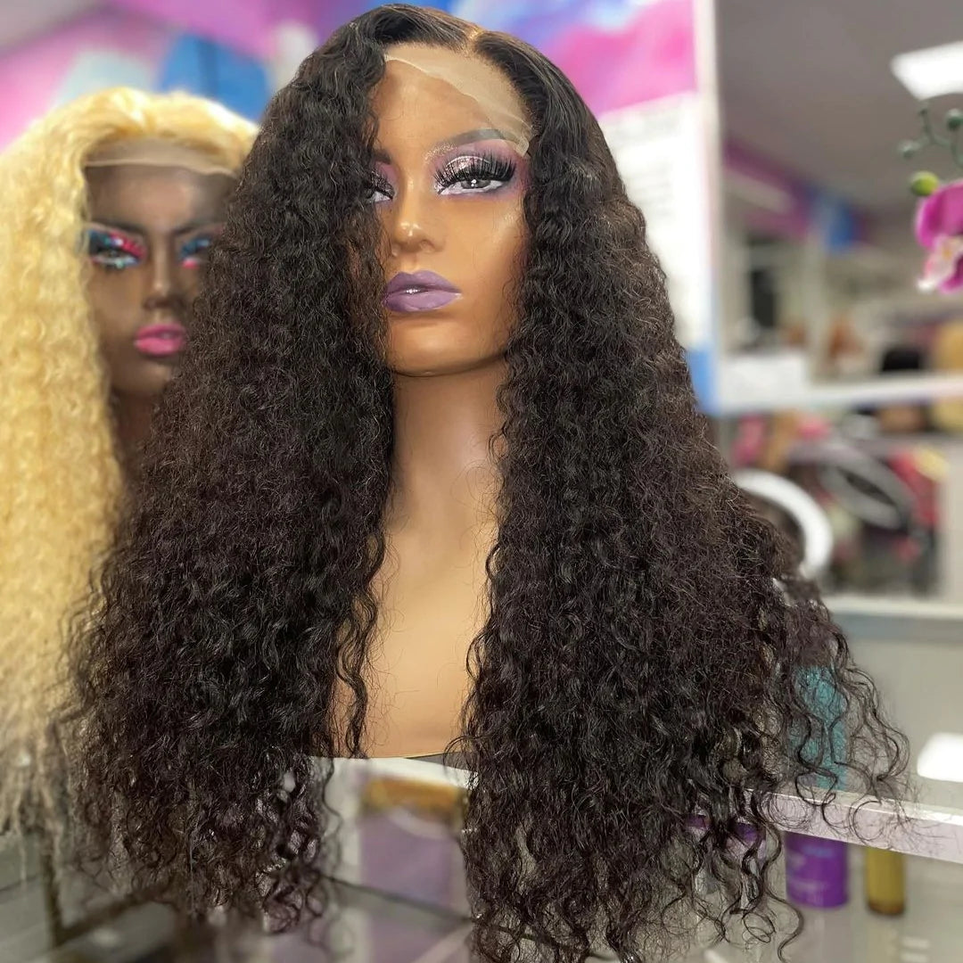 Jerry Curly 5x5 HD Lace Closure Wig Pre Plucked With Baby Hair Glueless 100% Real Humam Hair Wigs-Zlike