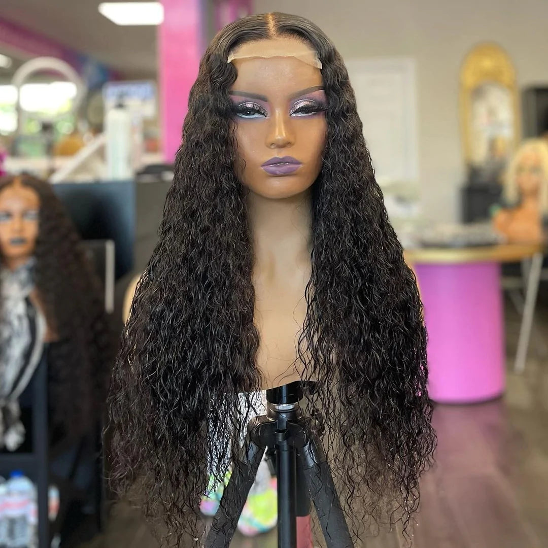 Jerry Curly 5x5 HD Lace Closure Wig Pre Plucked With Baby Hair Glueless 100% Real Humam Hair Wigs-Zlike