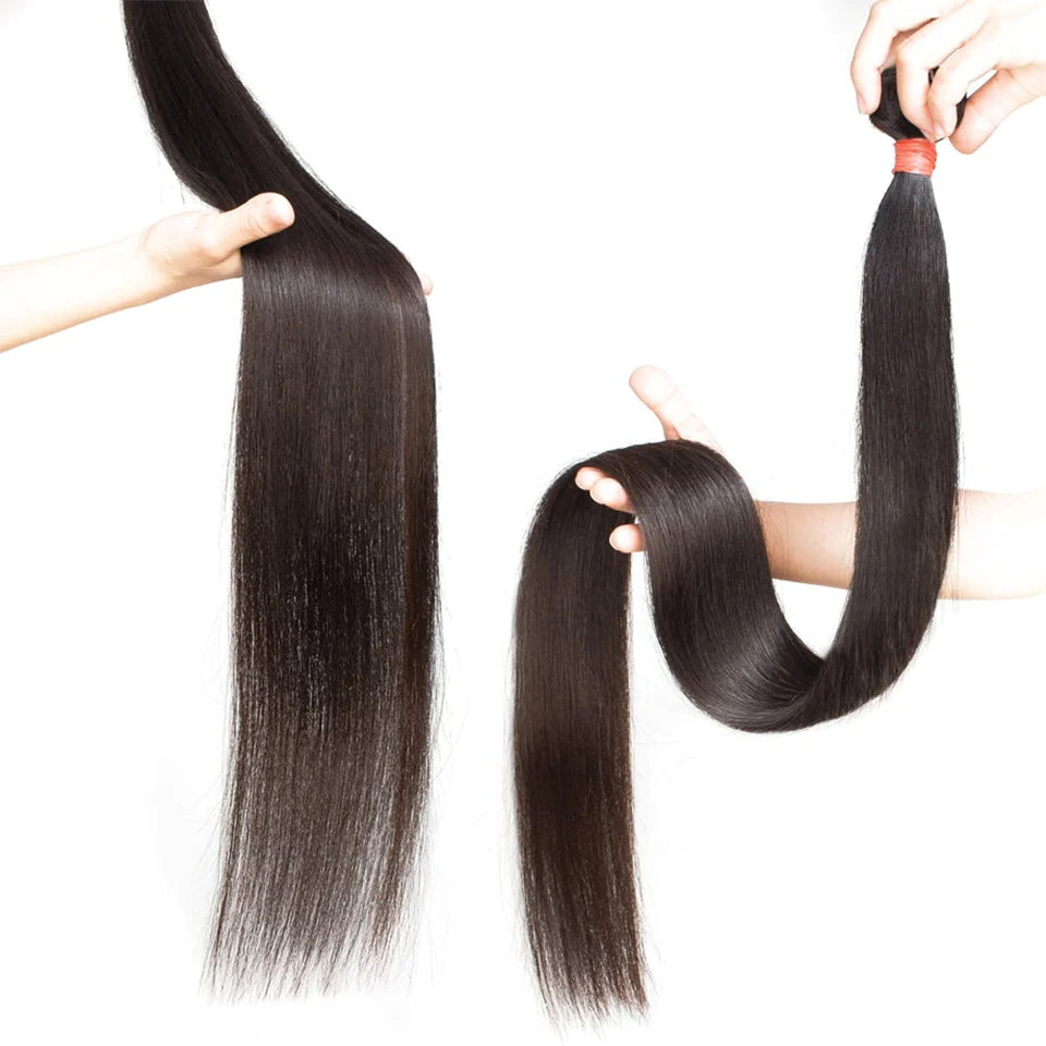 Sliky Straight 100% Human Hair 1 Bundle Deal No Tangles-ZLIKE