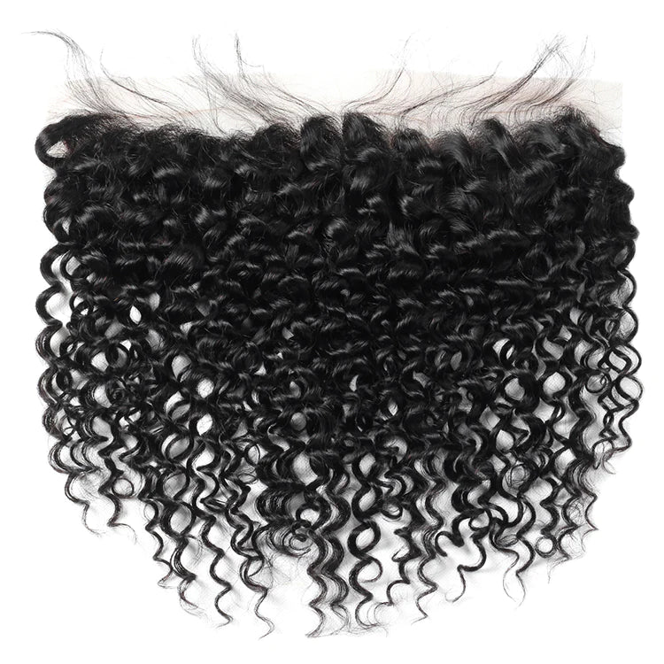 4x4 5x5 13x4 Jerry Curly HD Lace Closure 100% Virgin Human
