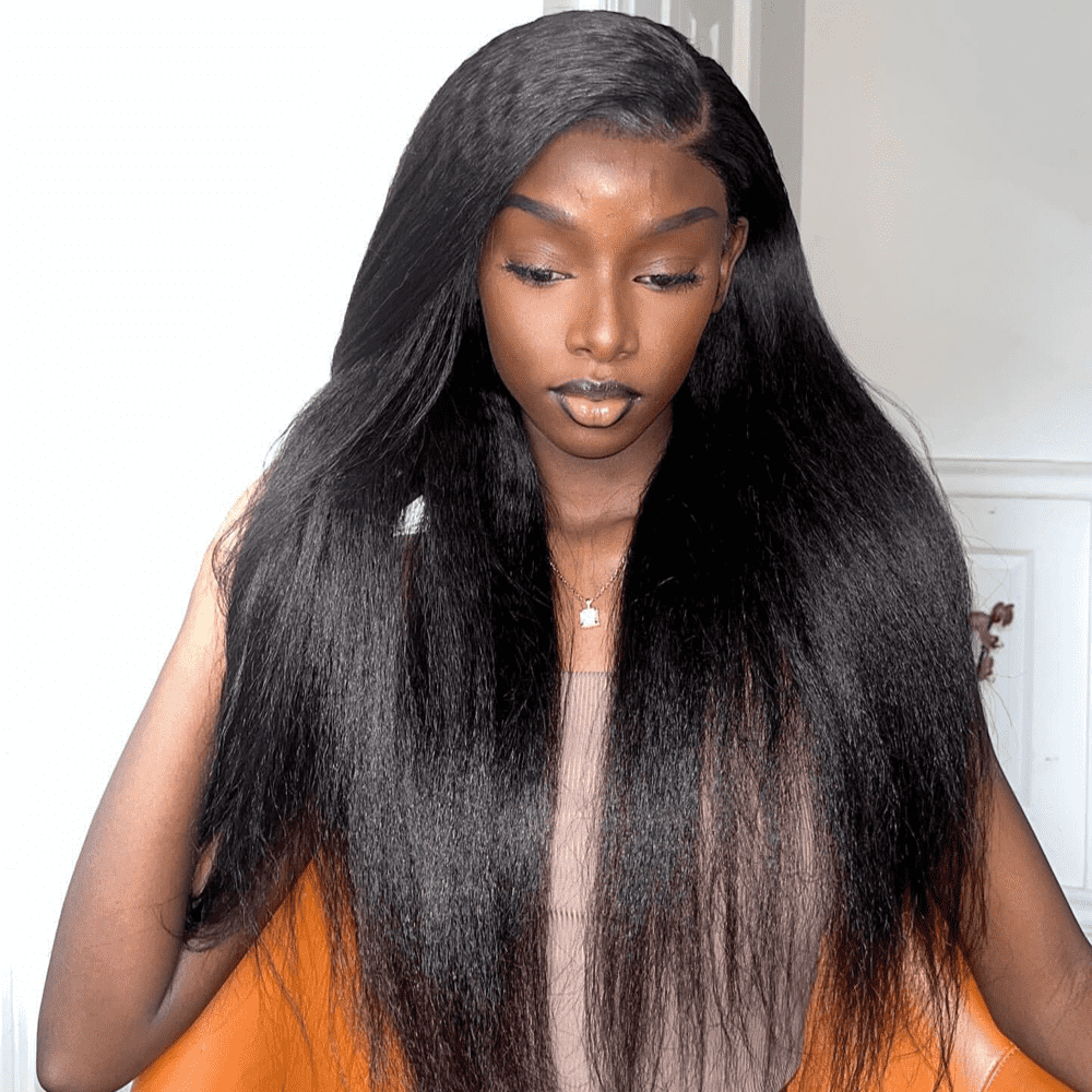 5x5 Pre Plucked Yaki Straight Hairline HD Lace Closure Human Wigs