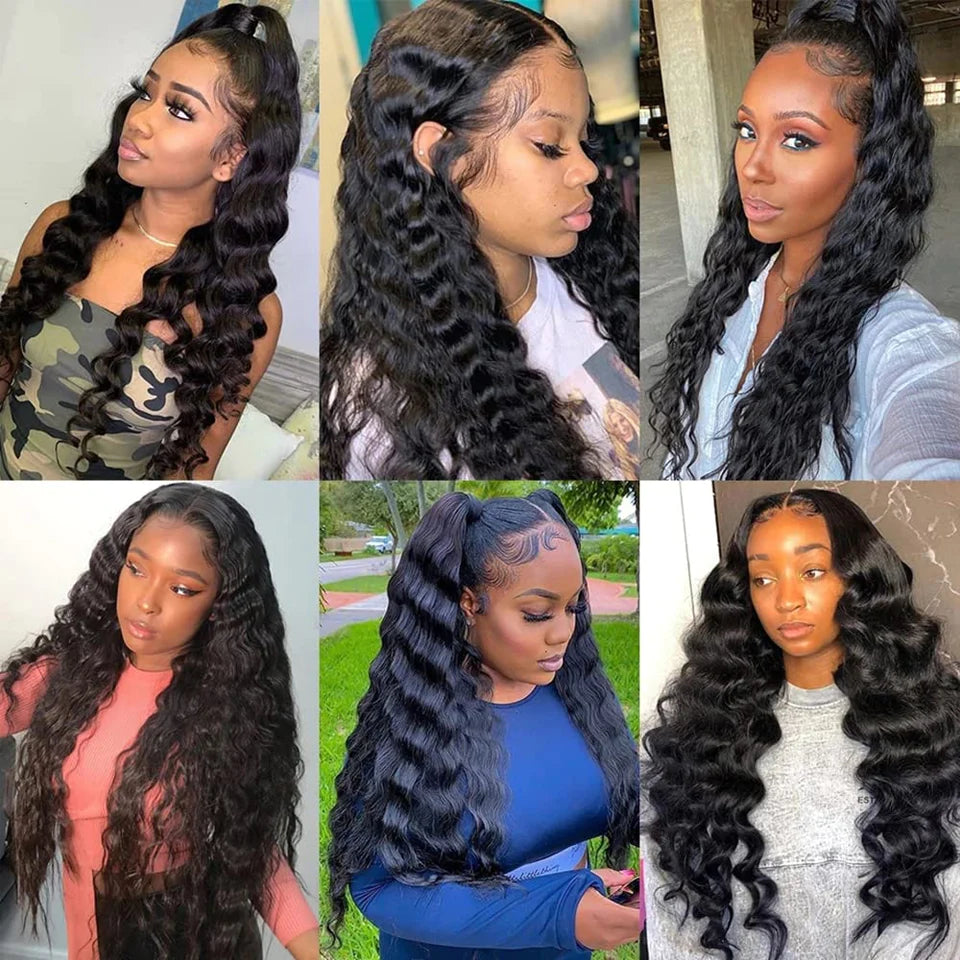 4 Bundles Loose Deep Wave Human Hair