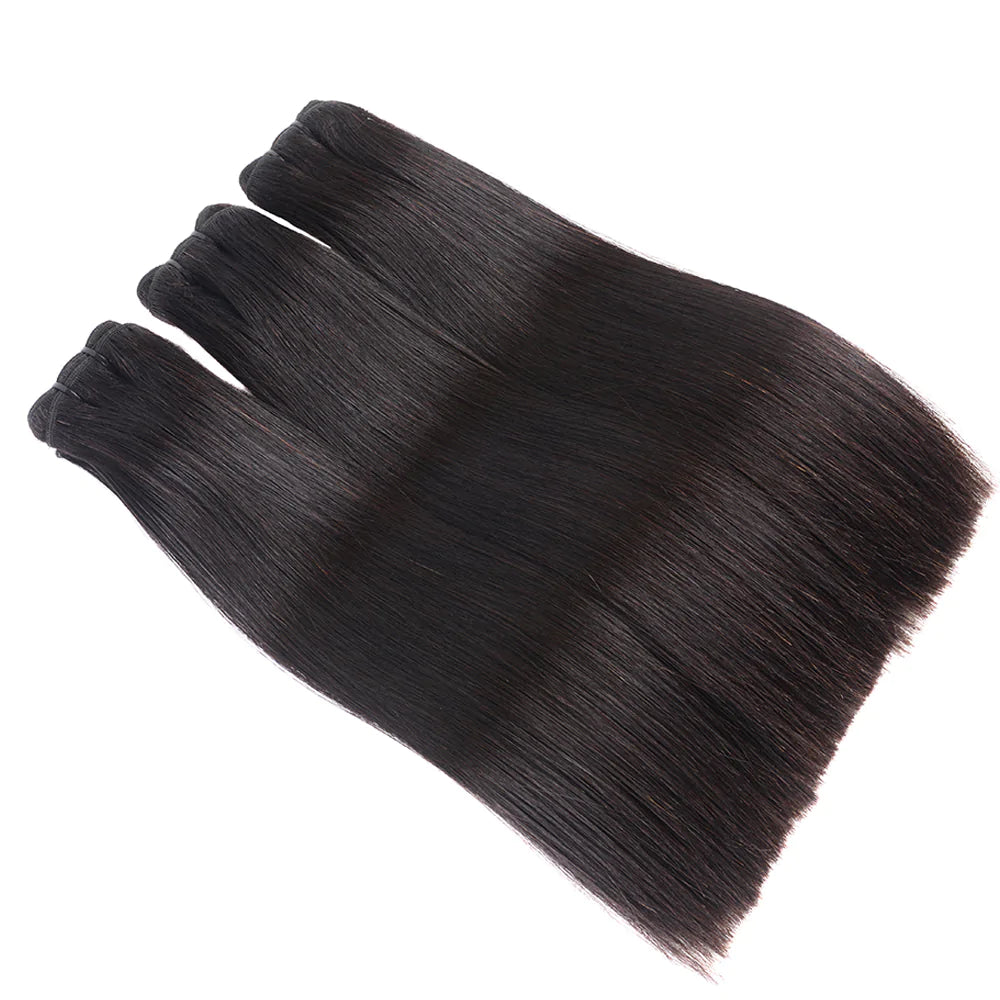 High Quality Good Thickness Double Drawn Unprocessed Silky Straight Hair Virgin Human Hair 3 Bundles-Zlike