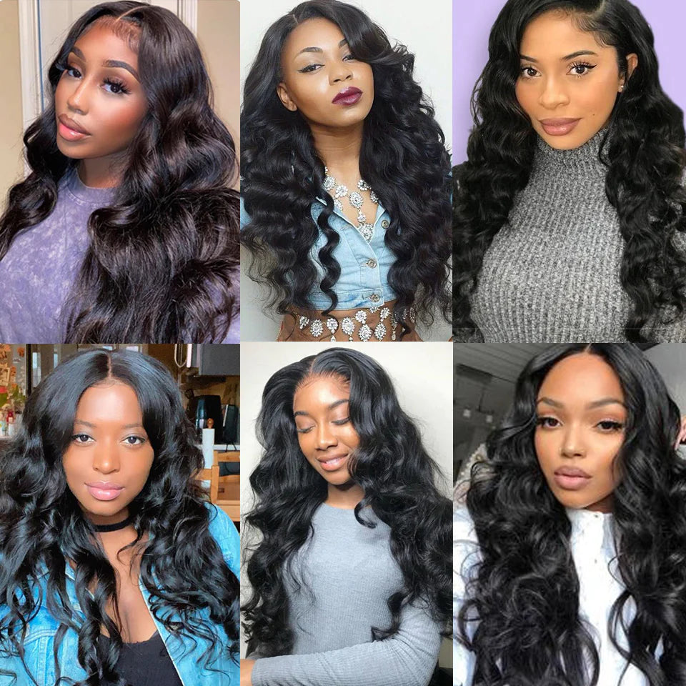 Loose Wave Hair 4 Bundles With 4x4 Lace Closure Virgin Human Hair-Zlike