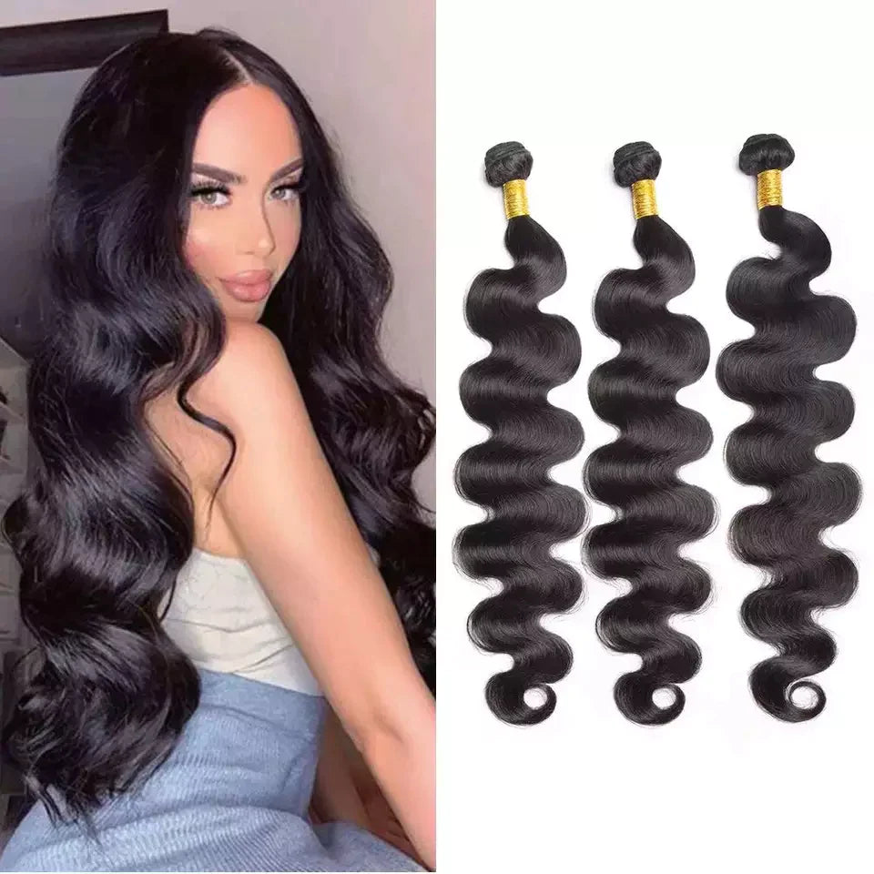 Body Wave Hair 3 Bundle 100% Human Virgin Hair - Zlike