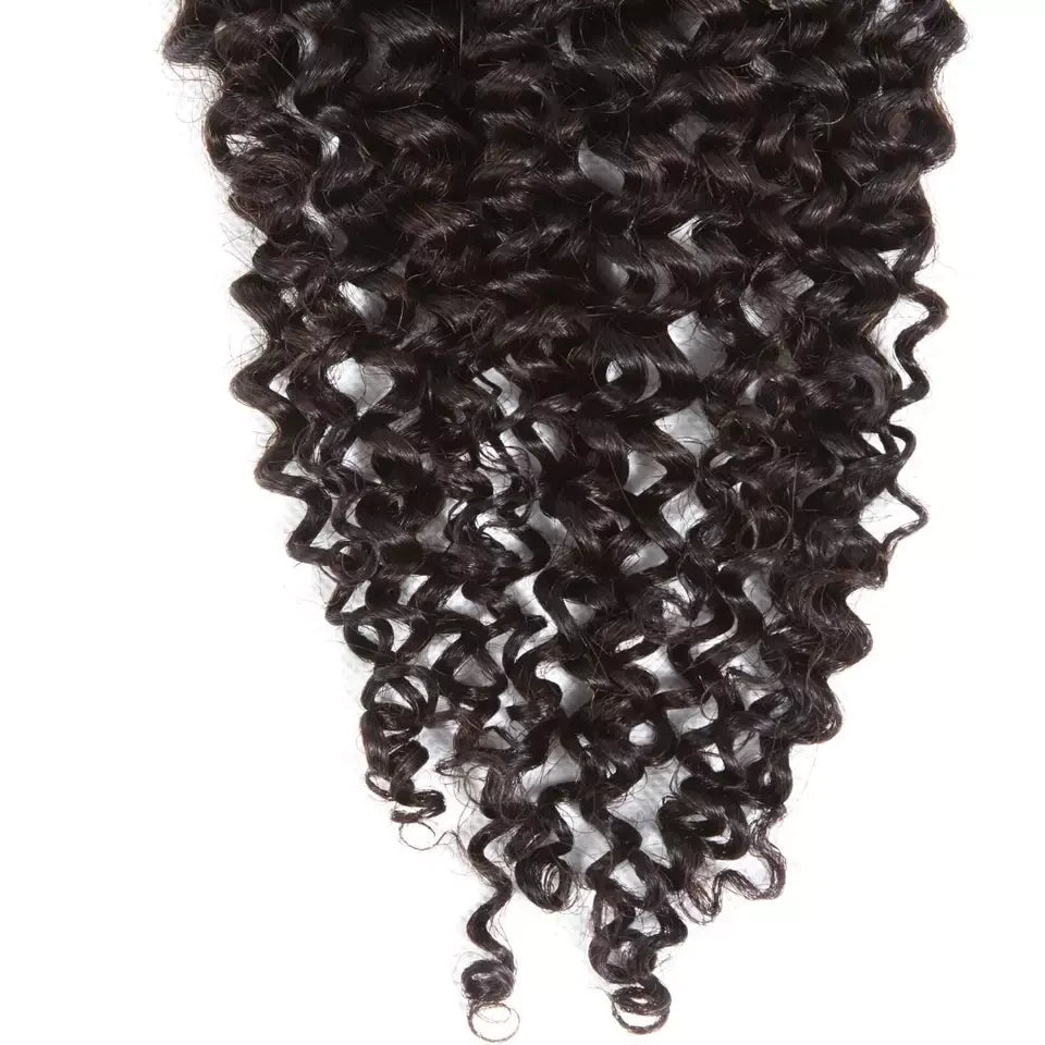 4x4/5x5/13x4 HD Swiss Lace Closure Curly Wave Soft Lace Closure-Zlike