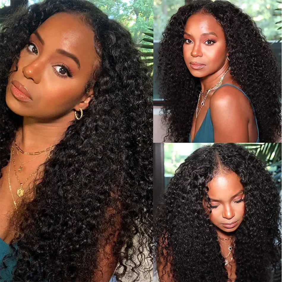 Unprocessed Human Jerry Curl Weave 3 Bundles Deal