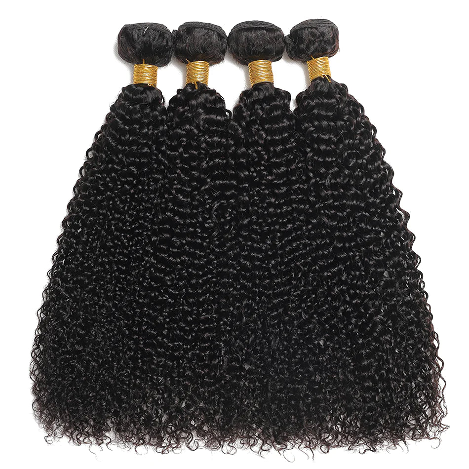 Unprocessed Human Hair Jerry Curl Weave 4 Bundles Deal-Zlike