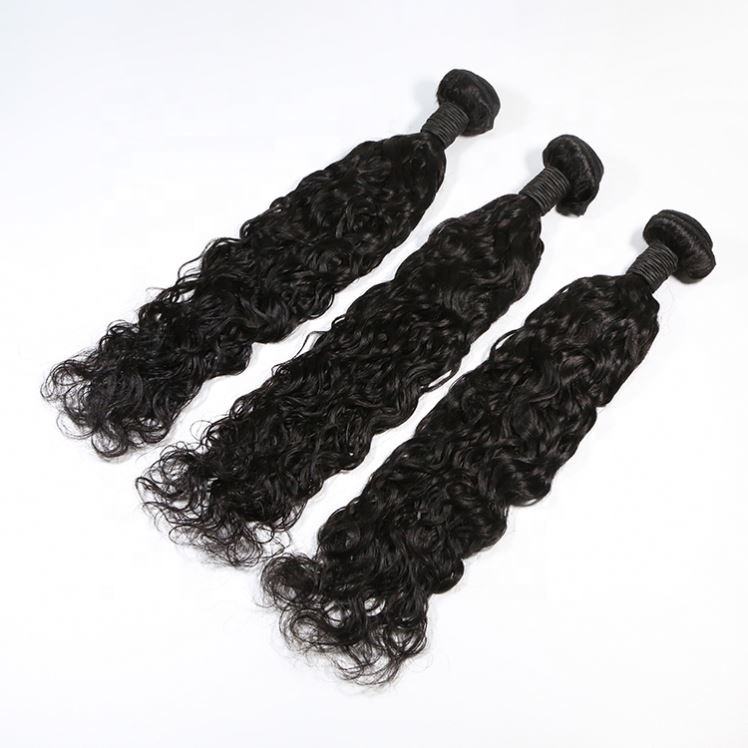 Water Wave Virgin Hair 3 Bundles Brazilian Human Hair Extension-Zlike