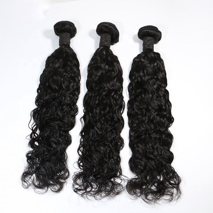 Water Wave Virgin Hair 3 Bundles Brazilian Human Hair Extension-Zlike