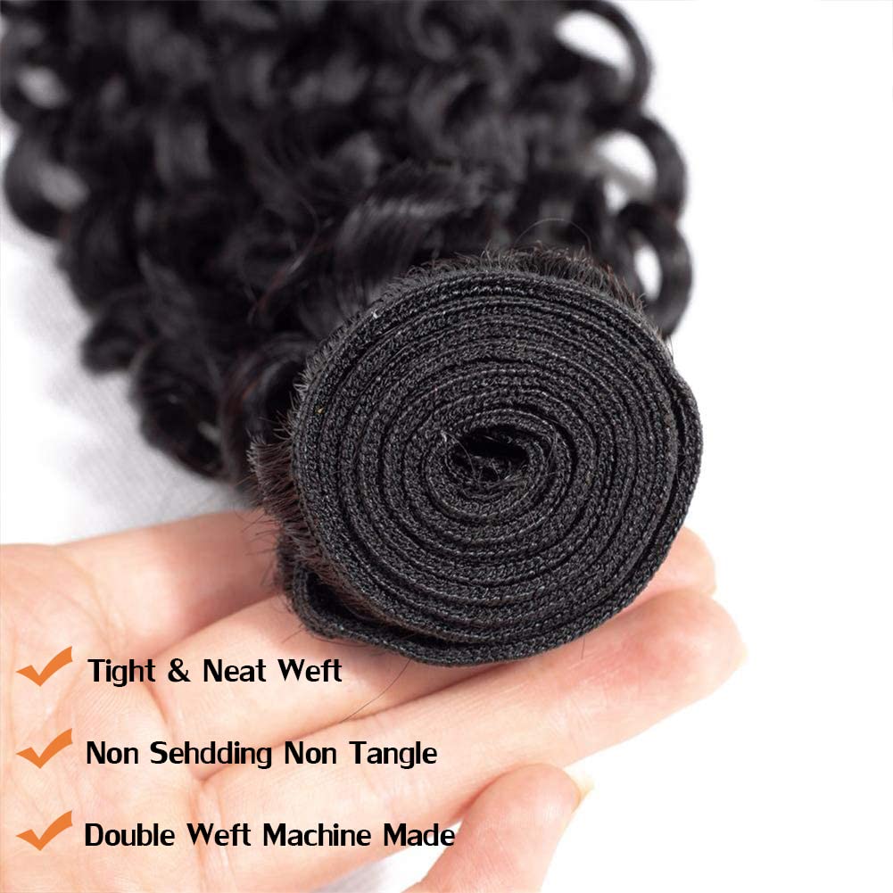 Jerry Curly Hair 1 Bundle 100% Human Virgin Hair Wave Hair-ZLIKE