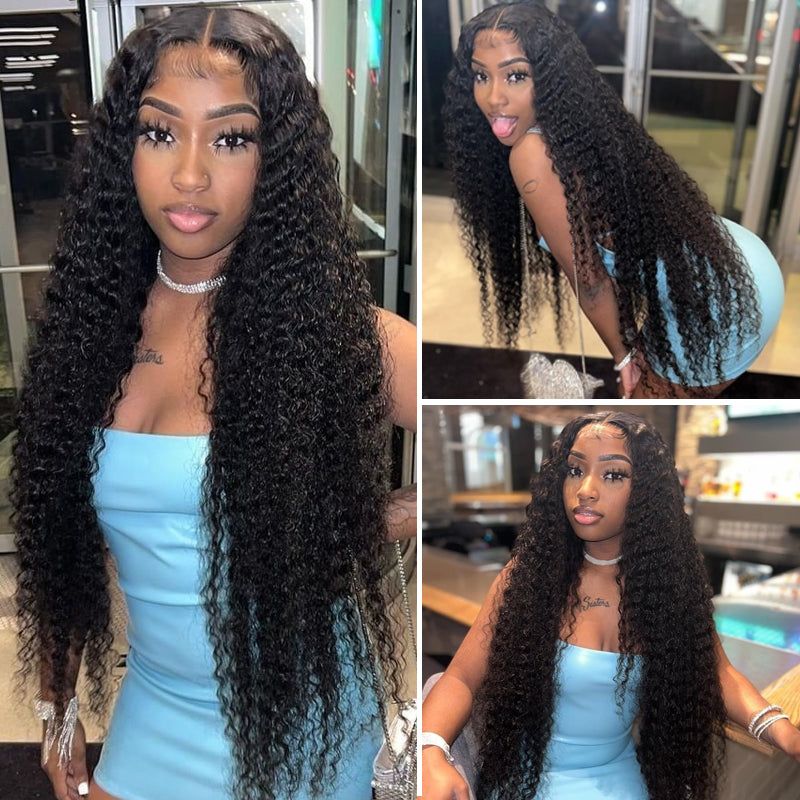 Jerry Curly 5x5 HD Lace Closure Wig Pre Plucked With Baby Hair Glueless 100% Real Humam Hair Wigs-Zlike