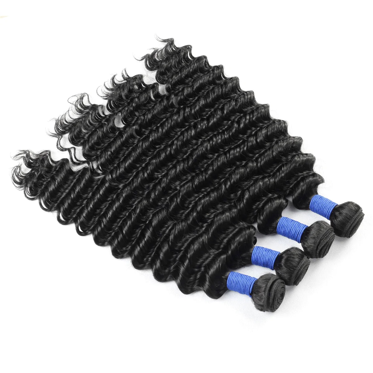 Deep Wave 4 Bundles Weave 100% Human