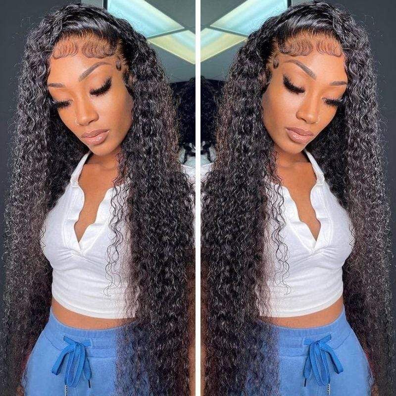 Jerry Curly 5x5 HD Lace Closure Wig Pre Plucked With Baby Hair Glueless 100% Real Humam Hair Wigs-Zlike